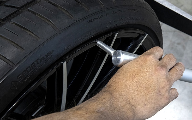 Precision Wheel Balancing